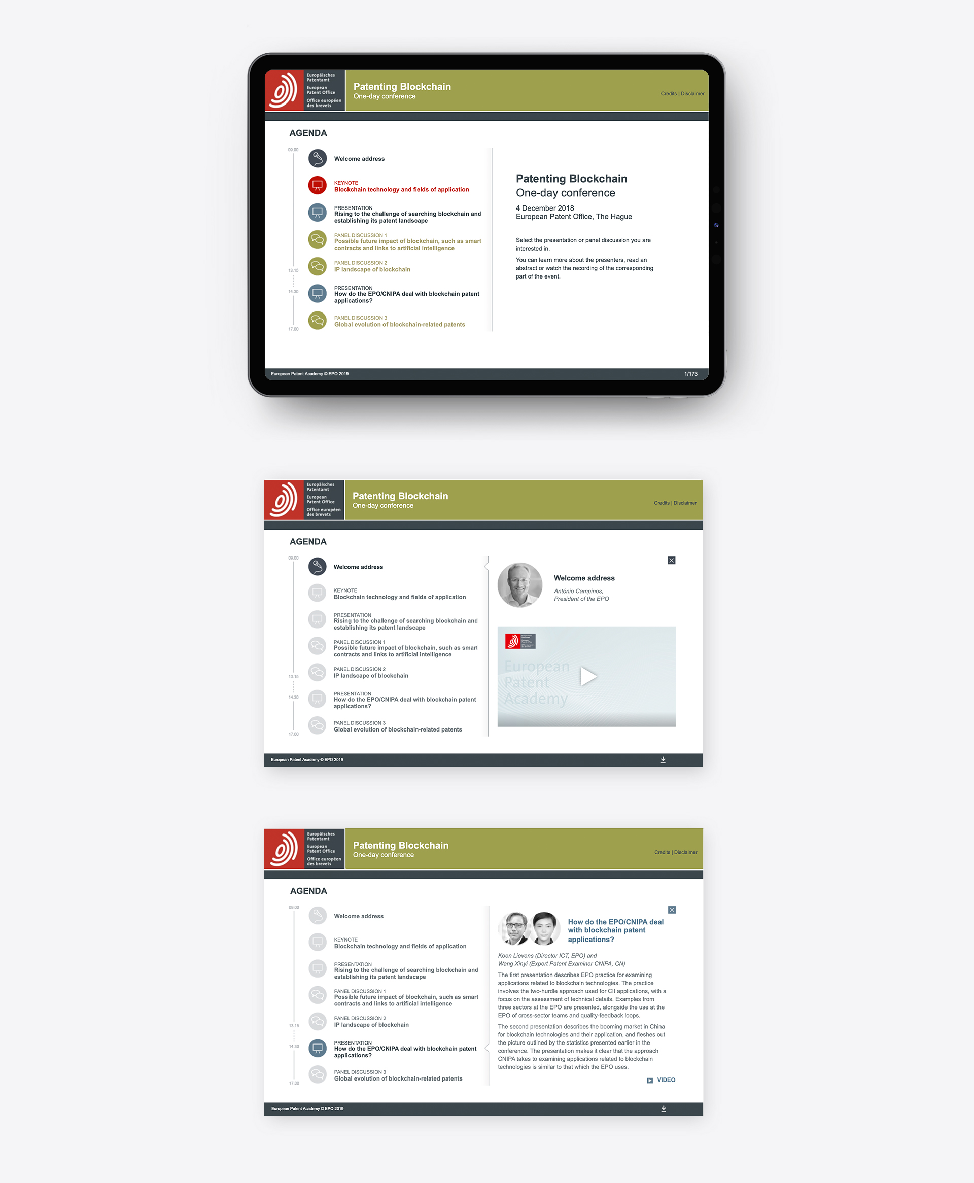 European Patent Academy Landing Page Header European Patent Academy Landing Page Header
