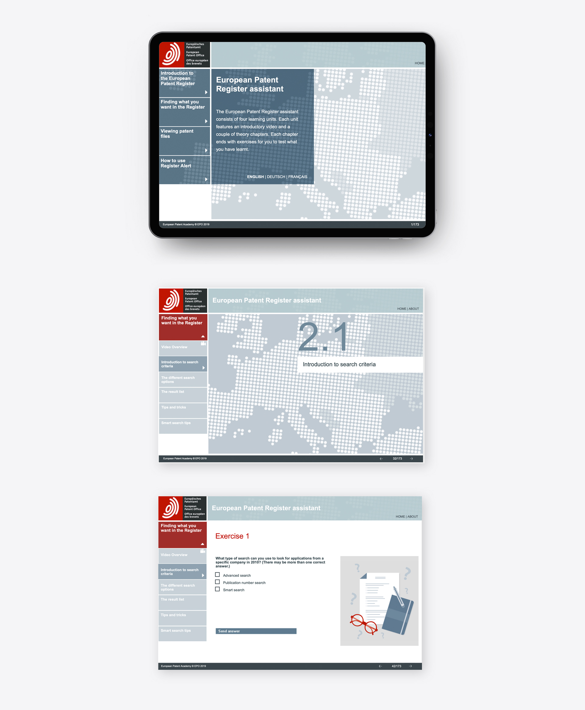 European Patent Academy Landing Page Header European Patent Academy Landing Page Header