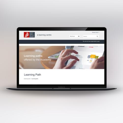 European Patent Academy E Learning Landing Page